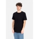 maglietta uomo embroidered logo tee BLACK