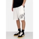 pantaloncino tipo basket uomo skyline shorts WHITE/BLACK