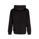 felpa leggera cappuccio uomo hoodie BLACK