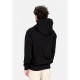 felpa leggera cappuccio uomo hoodie BLACK