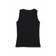 canotta uomo embroidered logo tank BLACK