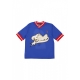 maglietta uomo field script logo tee ROYAL BLUE