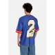 maglietta uomo field script logo tee ROYAL BLUE