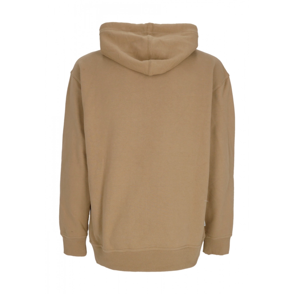 felpa leggera cappuccio uomo cornell cipher hoodie KHAKI