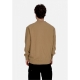 felpa leggera girocollo uomo cornell cipher crewneck KHAKI