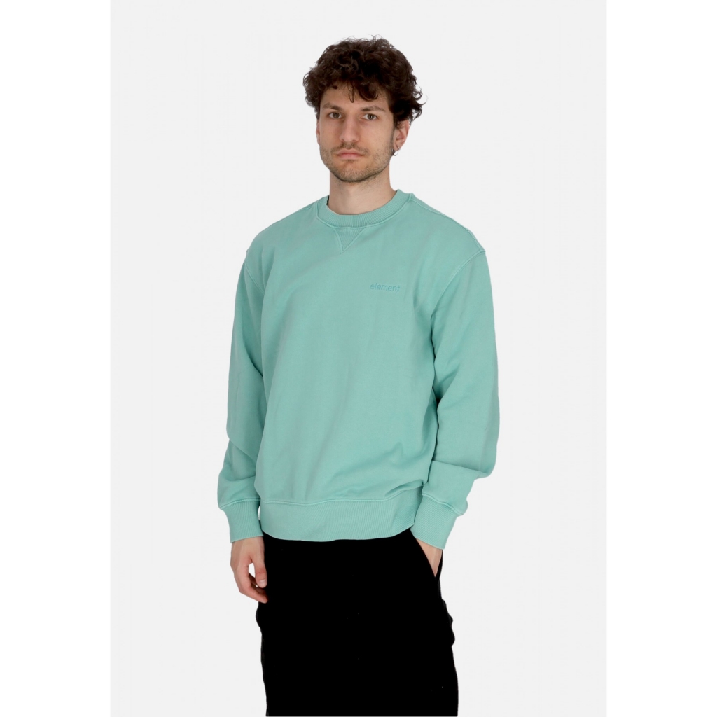 felpa leggera girocollo uomo cornell 30 crewneck LAGOON