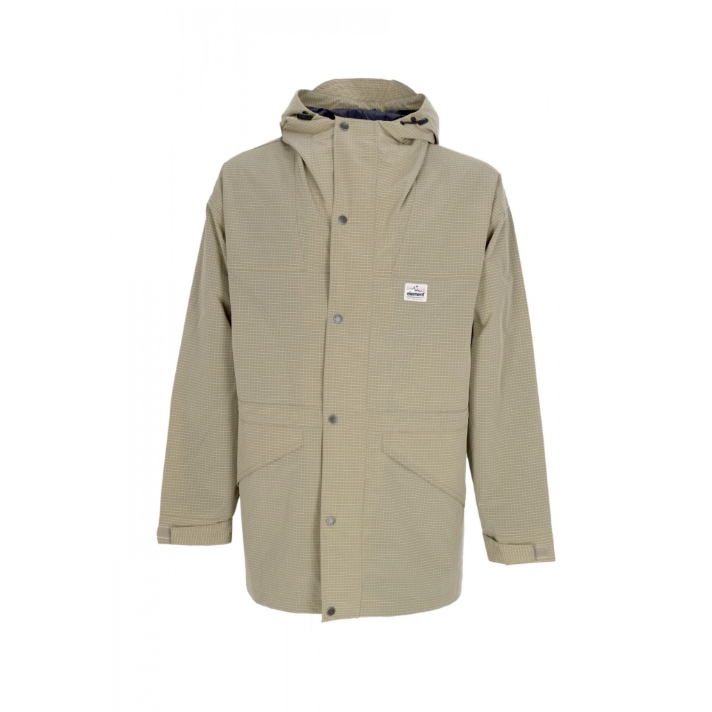 giacca lunga uomo trekka jacket VINTAGE KHAKI