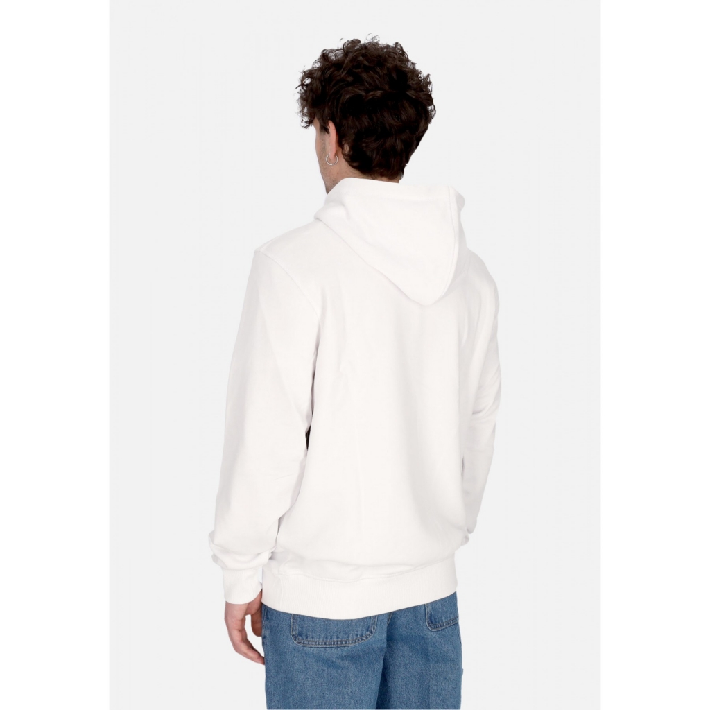 felpa leggera cappuccio uomo mlb base runner emb helix hoodie neyyan WHITE WASH