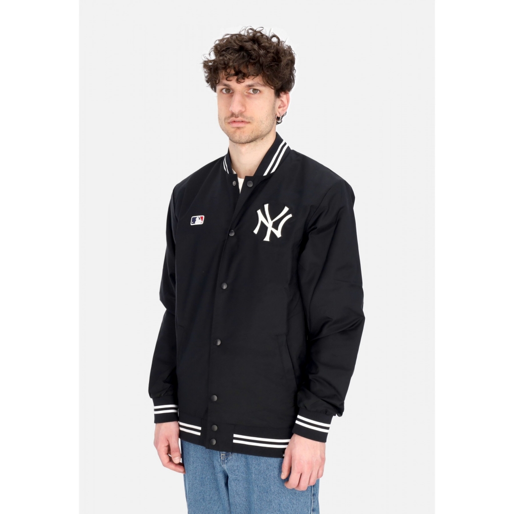 giubbotto college uomo mlb regent jacket neyyan JET BLACK