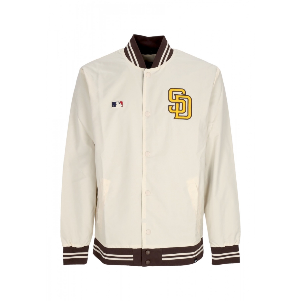 giubbotto college uomo mlb regent jacket sadpad NATURAL