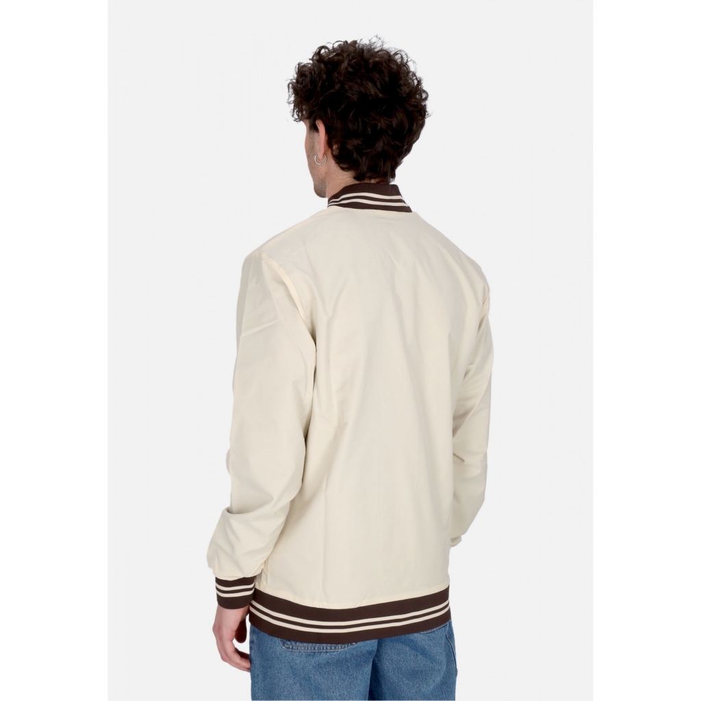 giubbotto college uomo mlb regent jacket sadpad NATURAL