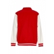 giubbotto college uomo mlb homecoming varsity jacket losdod RED