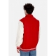 giubbotto college uomo mlb homecoming varsity jacket losdod RED