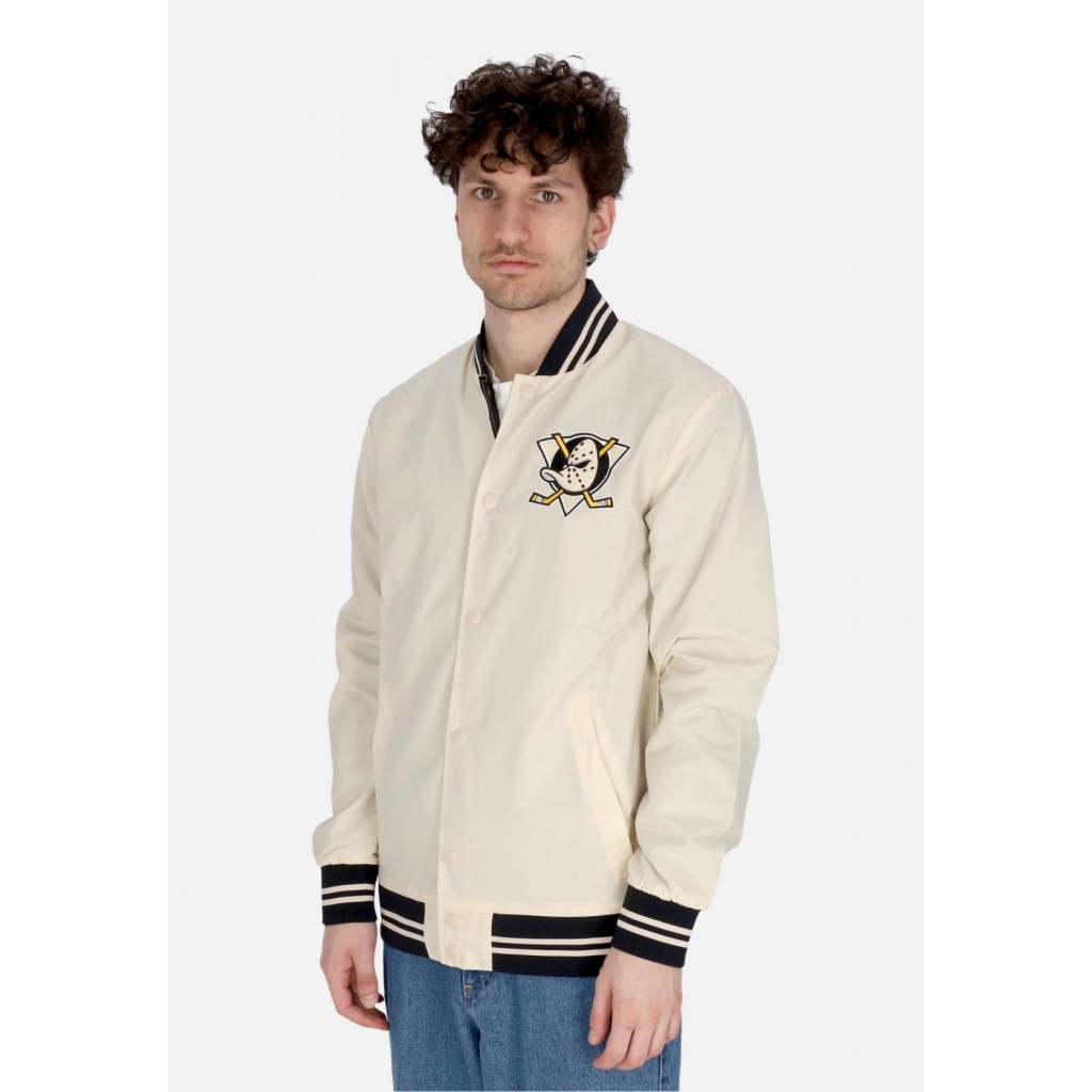 giubbotto college uomo nhl regent jacket anaduc NATURAL