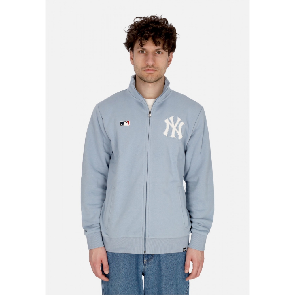 felpa leggera collo alto uomo mlb embroidery helix track jacket neyyan VAPOR