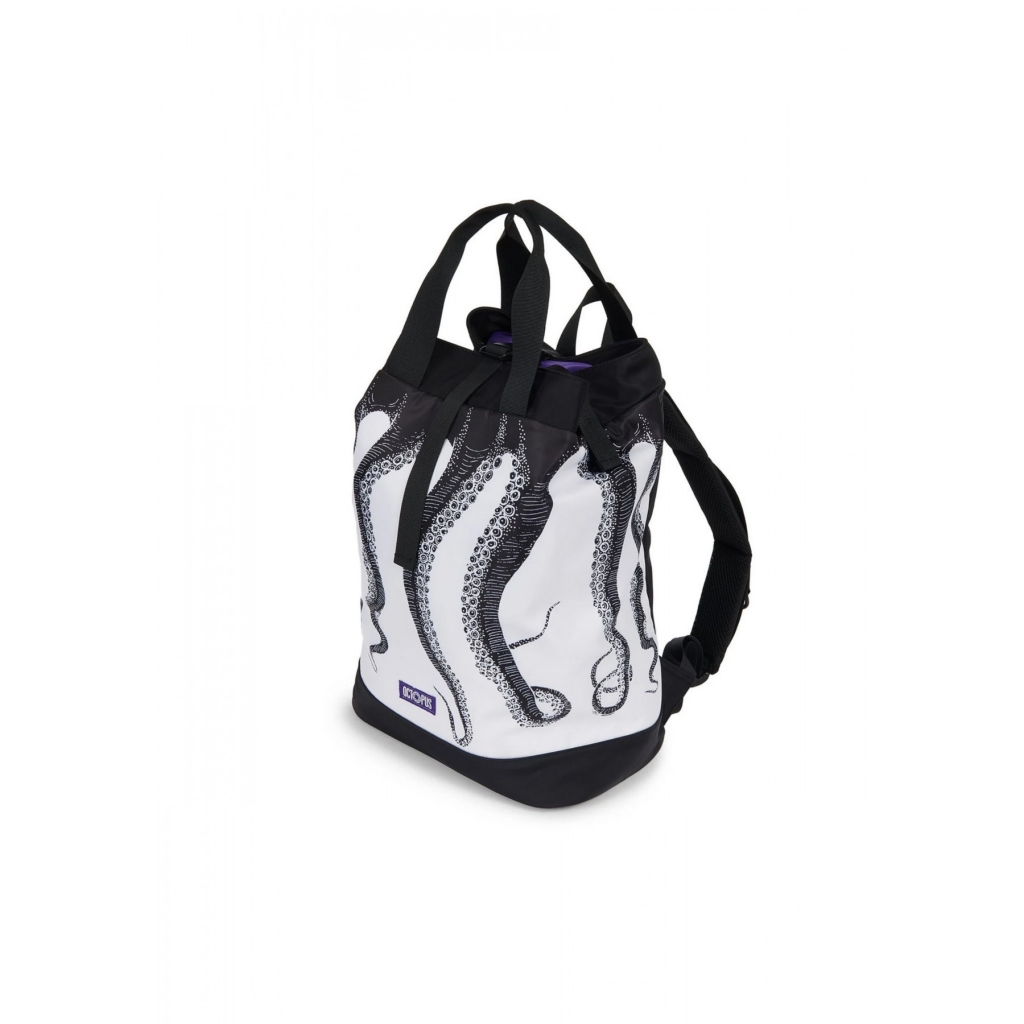 zaino uomo logo backpack BLACK/WHITE