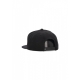 cappellino visiera piatta uomo easy box snapback BLACK