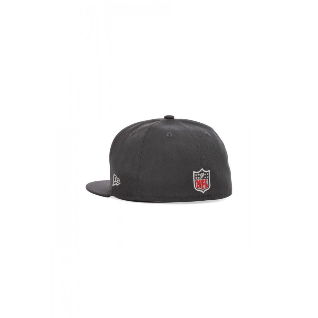 cappellino visiera piatta uomo nfl draft 2024 5950 tambuc GRAPHITE