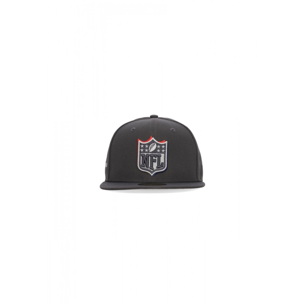 cappellino visiera piatta uomo nfl draft 2024 5950 GRAPHITE