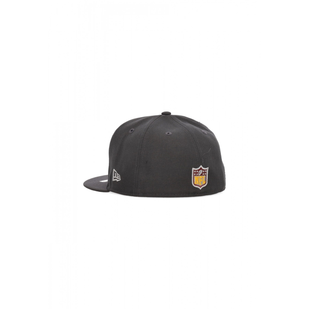 cappellino visiera piatta uomo nfl draft 2024 5950 wascom GRAPHITE