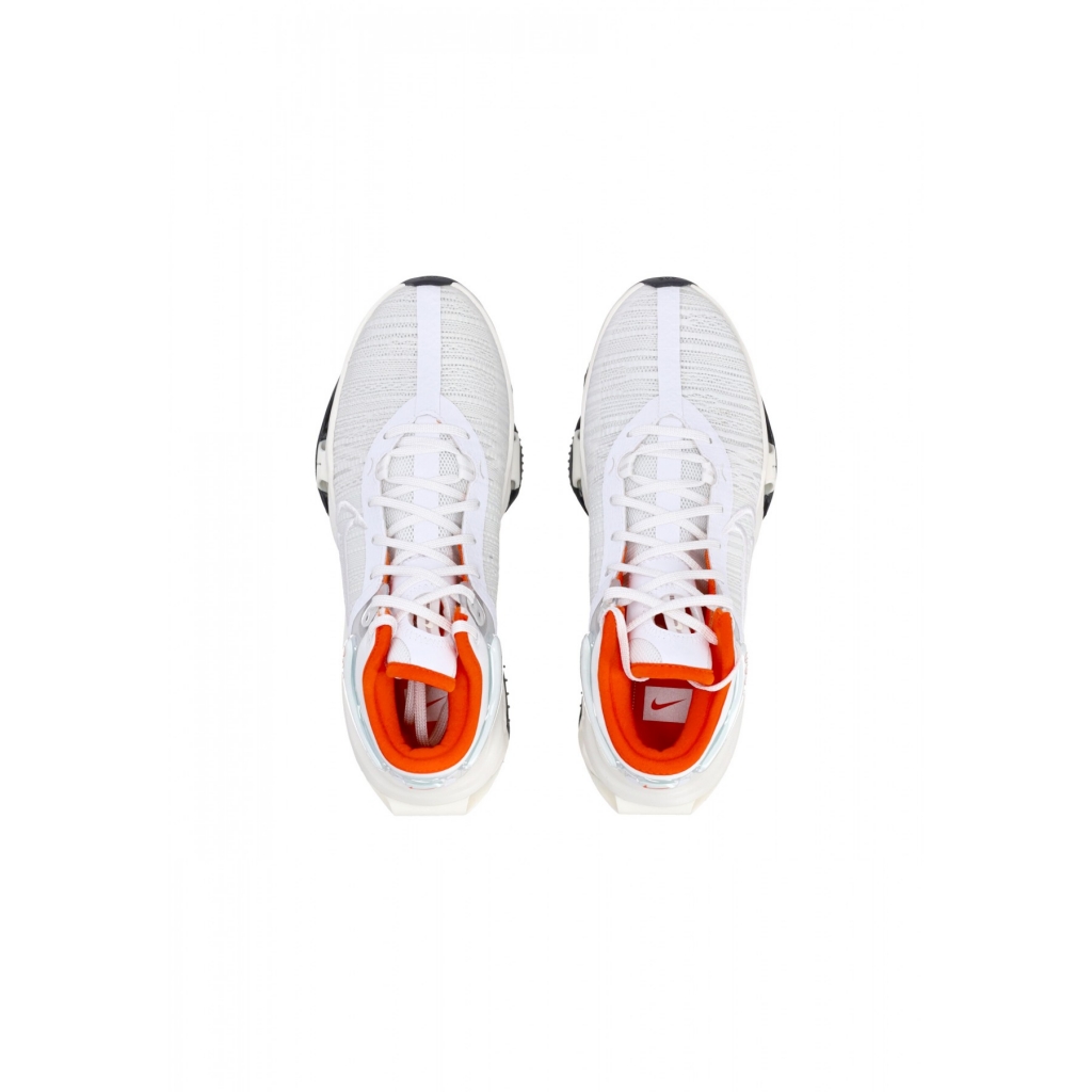 scarpa basket uomo air zoom gt jump 2 WHITE/WHITE/SAIL/SAFETY ORANGE