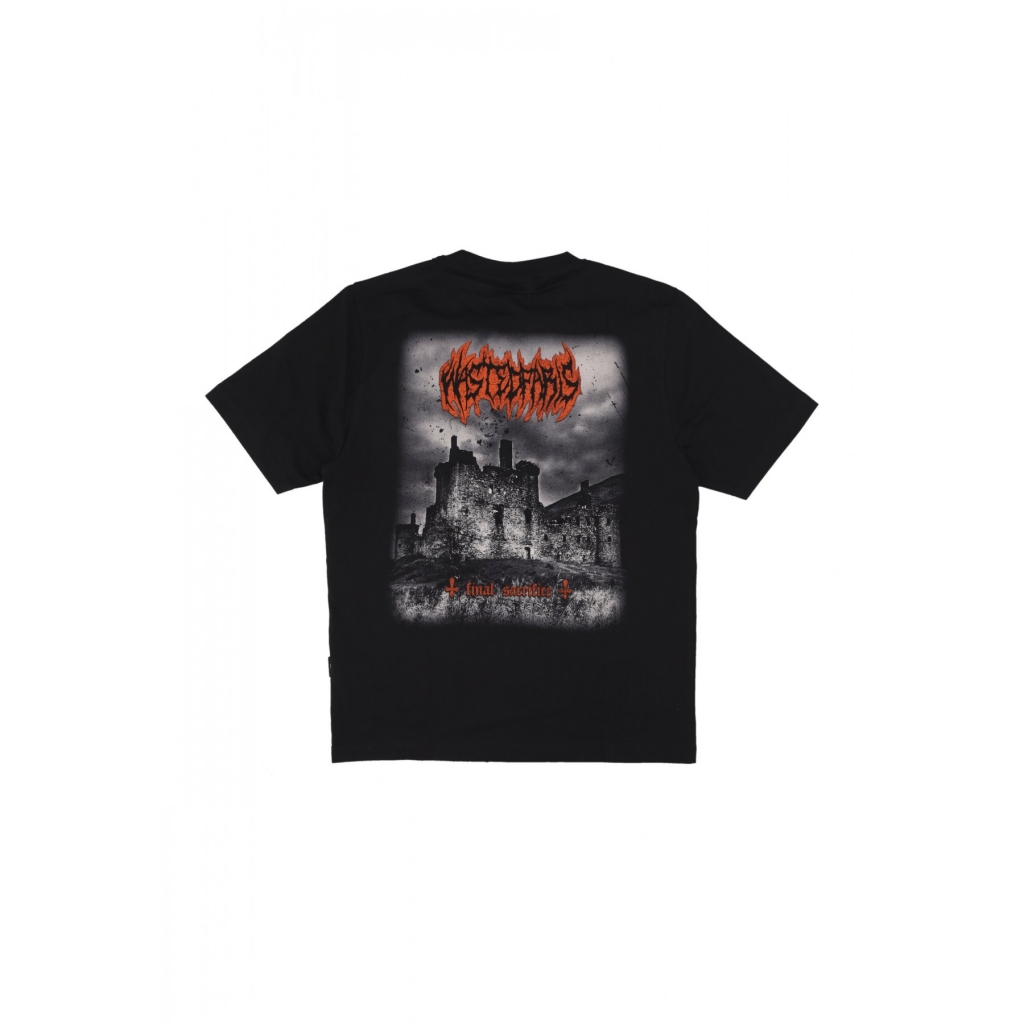 maglietta uomo sacrifice tee BLACK