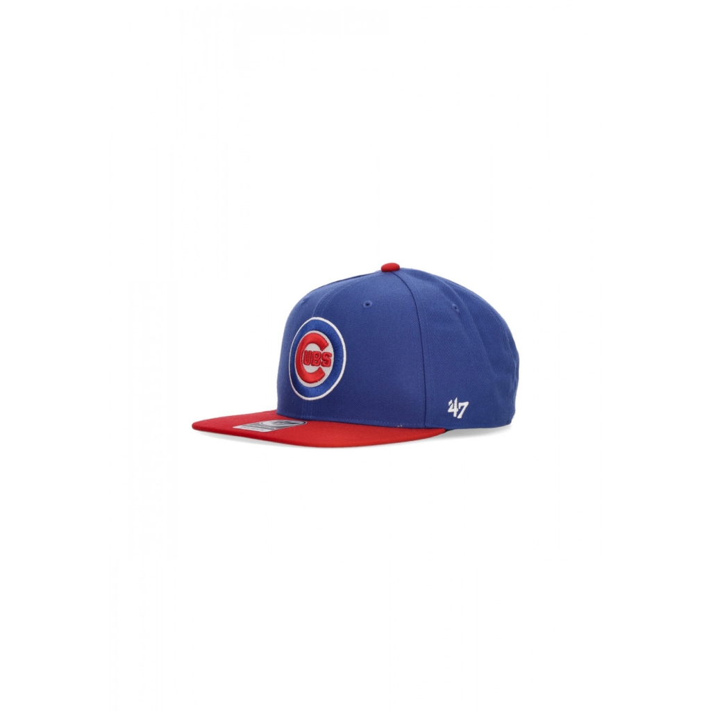 cappellino visiera piatta uomo mlb captain sure shot chicub ROYAL