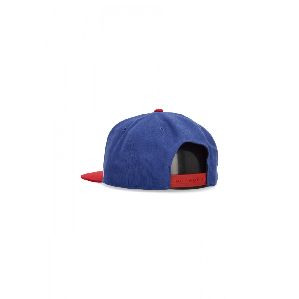 cappellino visiera piatta uomo mlb captain sure shot chicub ROYAL