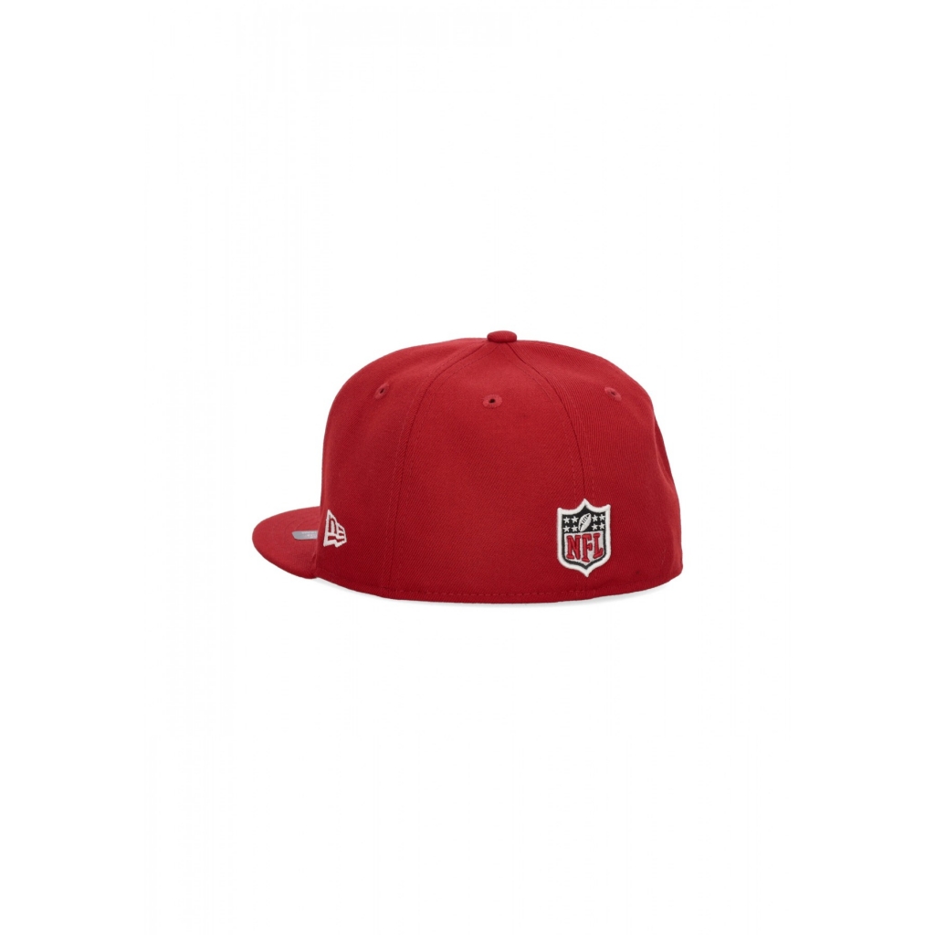 cappellino visiera piatta uomo nfl draft 2024 5950 aricar RED