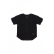 casacca bottoni uomo baseball shirt BLACK