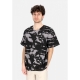 casacca bottoni uomo baseball shirt BLACK/CAMO