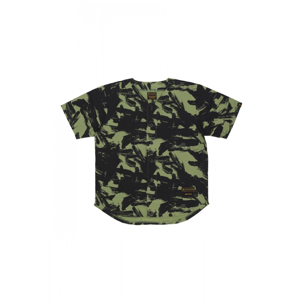 casacca bottoni uomo baseball shirt MILITARY/CAMO