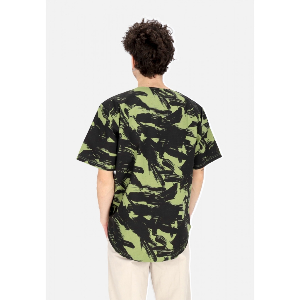 casacca bottoni uomo baseball shirt MILITARY/CAMO