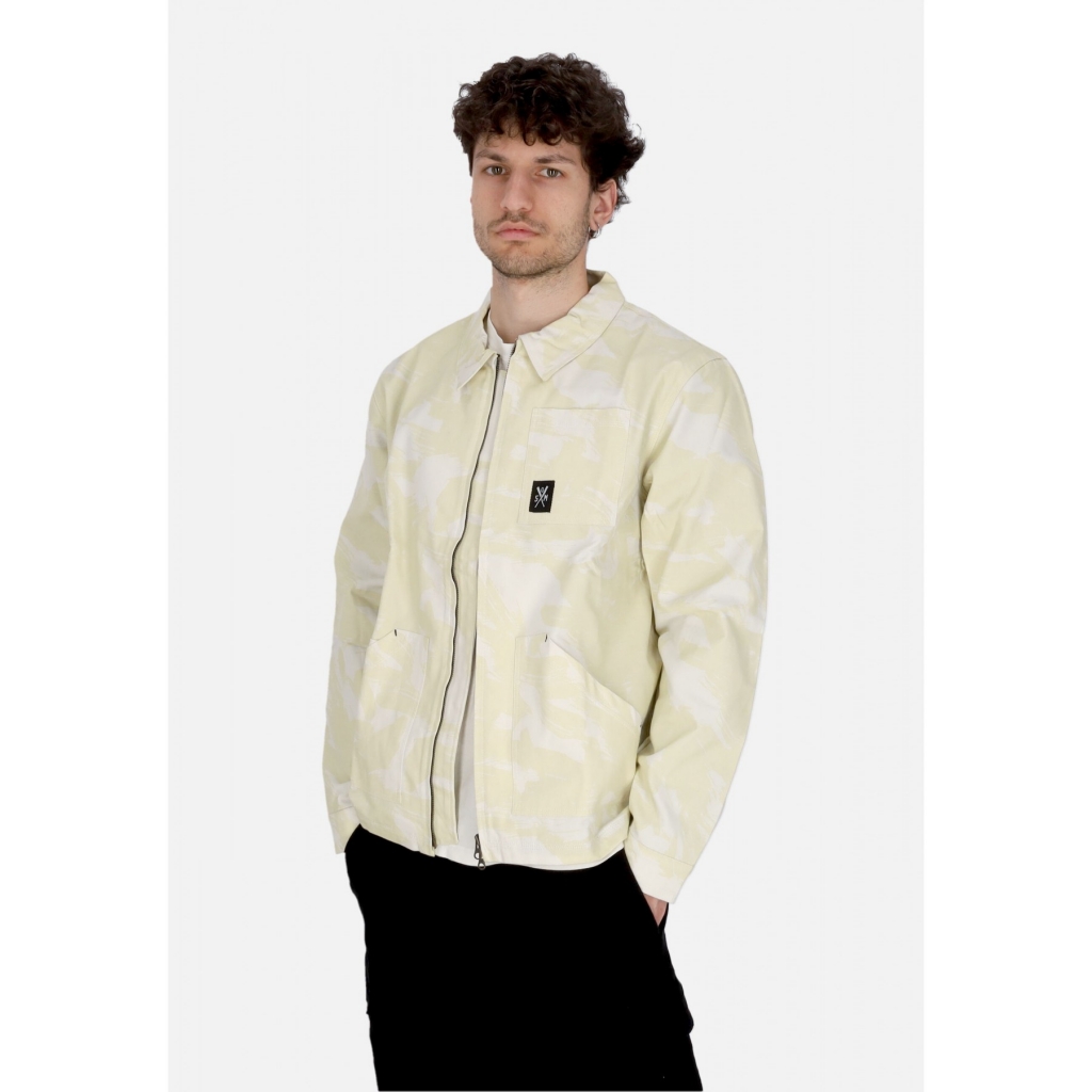 giubbotto uomo worker jacket OFF WHITE/CAMO