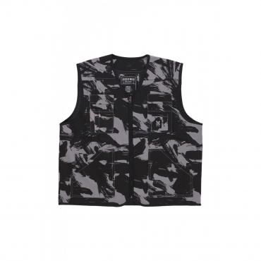 smanicato uomo combat vest BLACK/CAMO