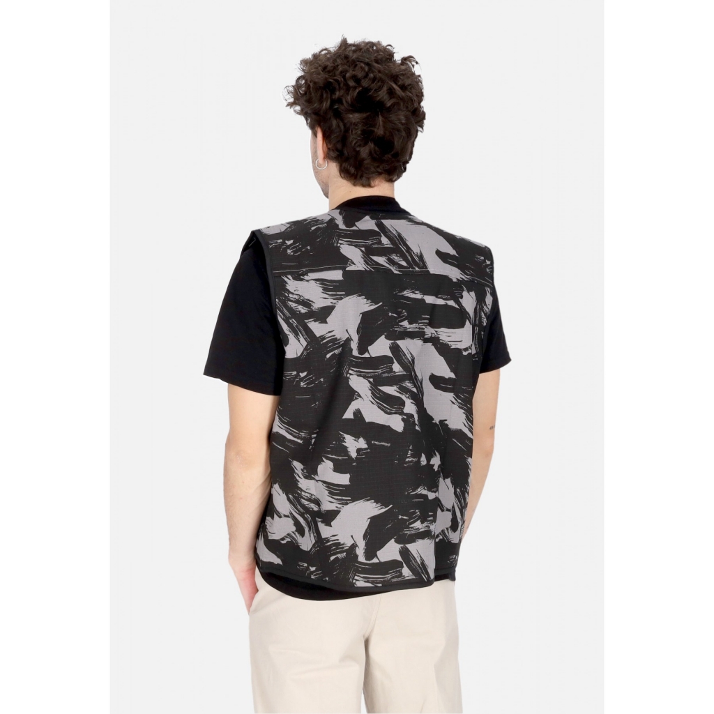 smanicato uomo combat vest BLACK/CAMO