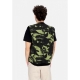 smanicato uomo combat vest MILITARY/CAMO