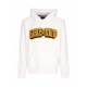 felpa leggera cappuccio uomo rock hoodie WHITE