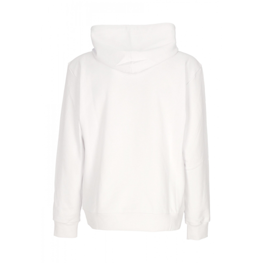 felpa leggera cappuccio uomo rock hoodie WHITE