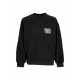 felpa leggera girocollo uomo so fresh so clean sweatshirt BLACK