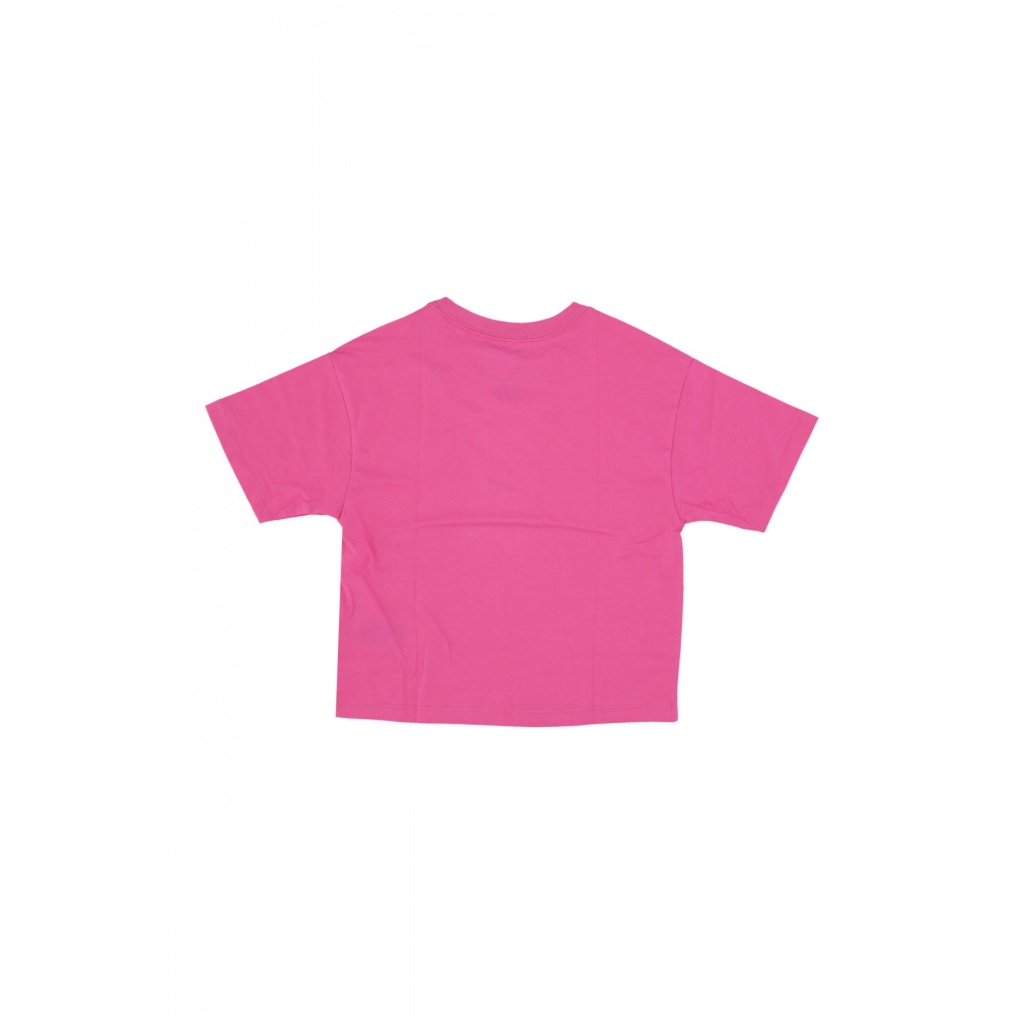 maglietta ragazza jordan essentials tee LASER FUCHSIA