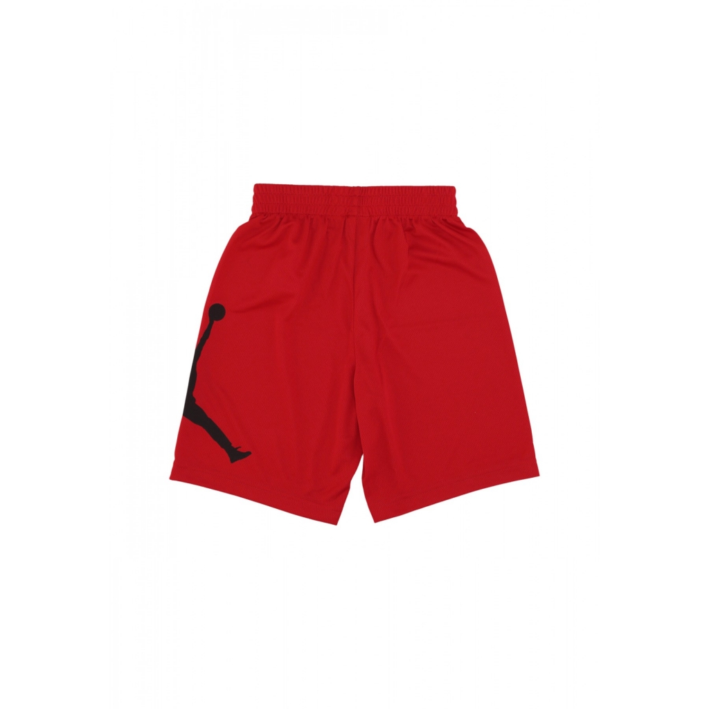 pantaloncino tipo basket ragazzo jumpman wrap mesh short GYM RED