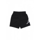 pantaloncino tipo basket bambino jumpman wrap mesh shorts BLACK