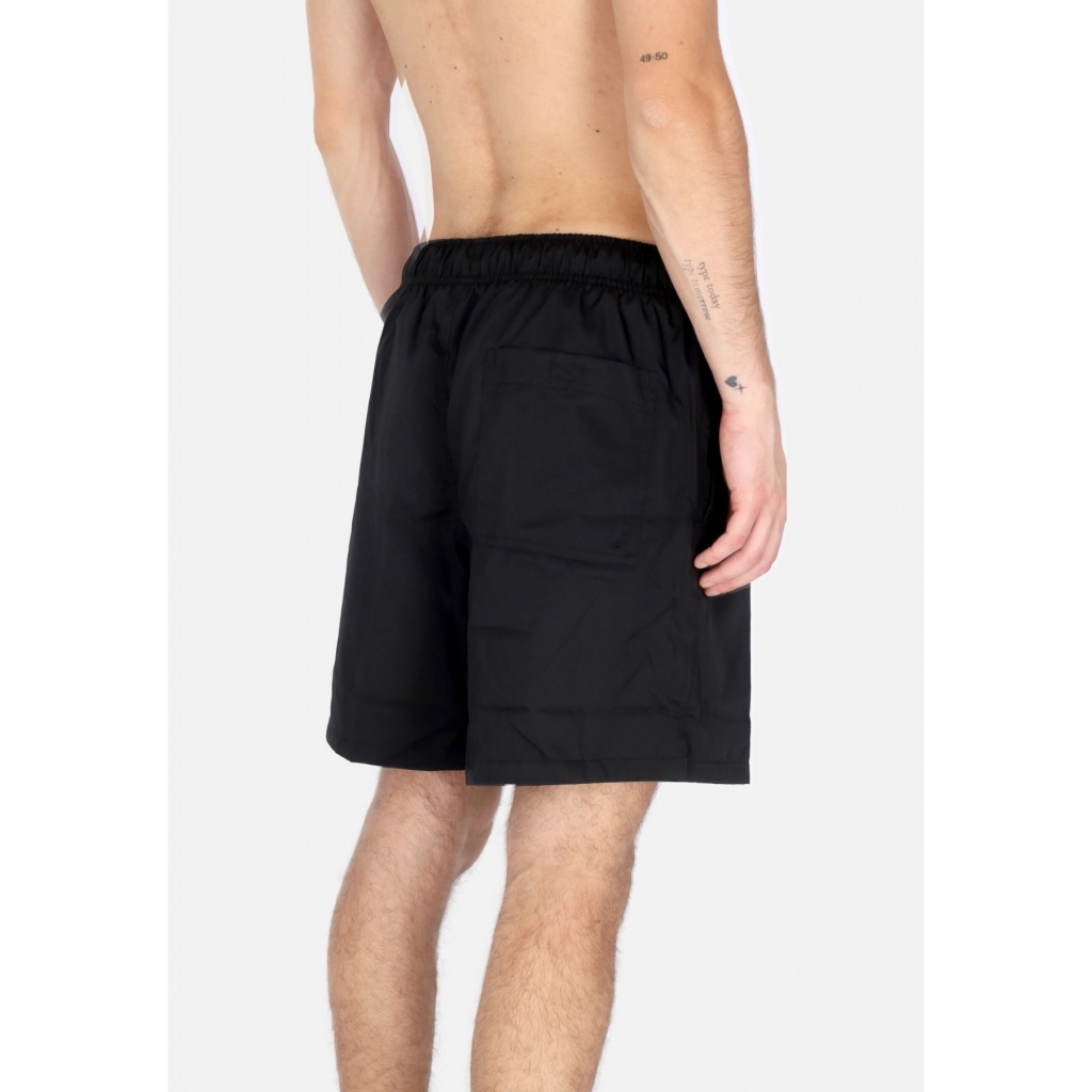 costume pantaloncino uomo club flow short BLACK/WHITE