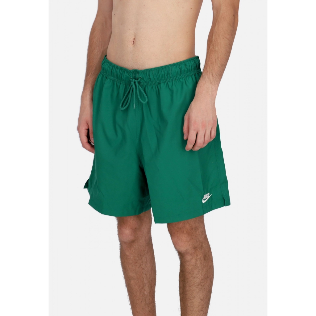 costume pantaloncino uomo club flow short MALACHITE/WHITE