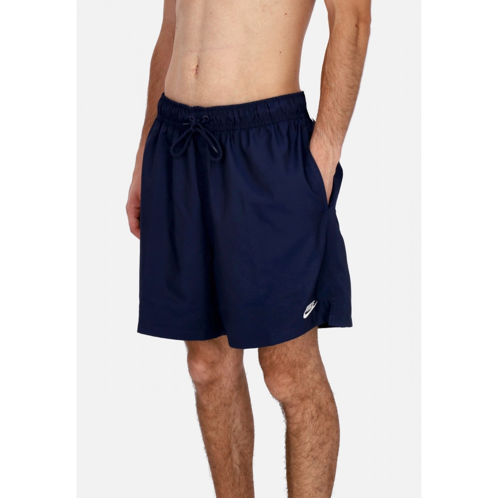 costume pantaloncino uomo club flow short MIDNIGHT NAVY/WHITE