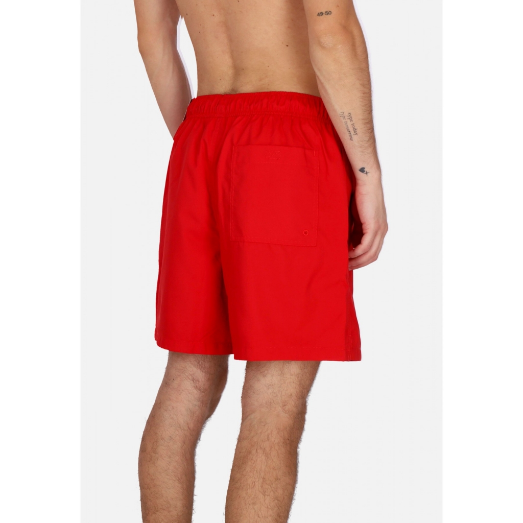 costume pantaloncino uomo club flow short UNIVERSITY RED/WHITE