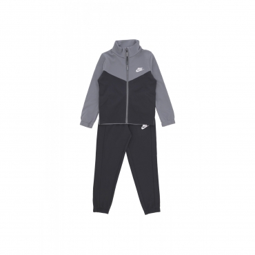 completo tuta ragazzo b sportswear full-zip tracksuit SMOKE GREY/ANTHRACITE/WHITE