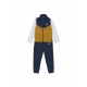 completo tuta ragazzo b sportswear full-zip tracksuit ARMORY NAVY/BRONZINE/GREEN FROST