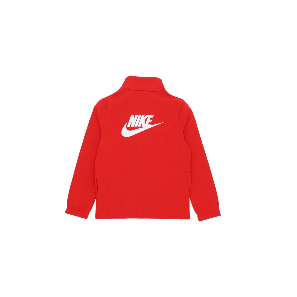 completo tuta ragazzo b sportswear full-zip tracksuit UNIVERSITY RED/UNIVERSITY RED/WHITE